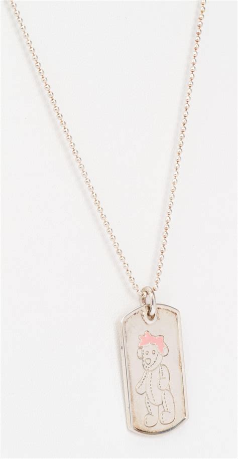 gucci bear necklace